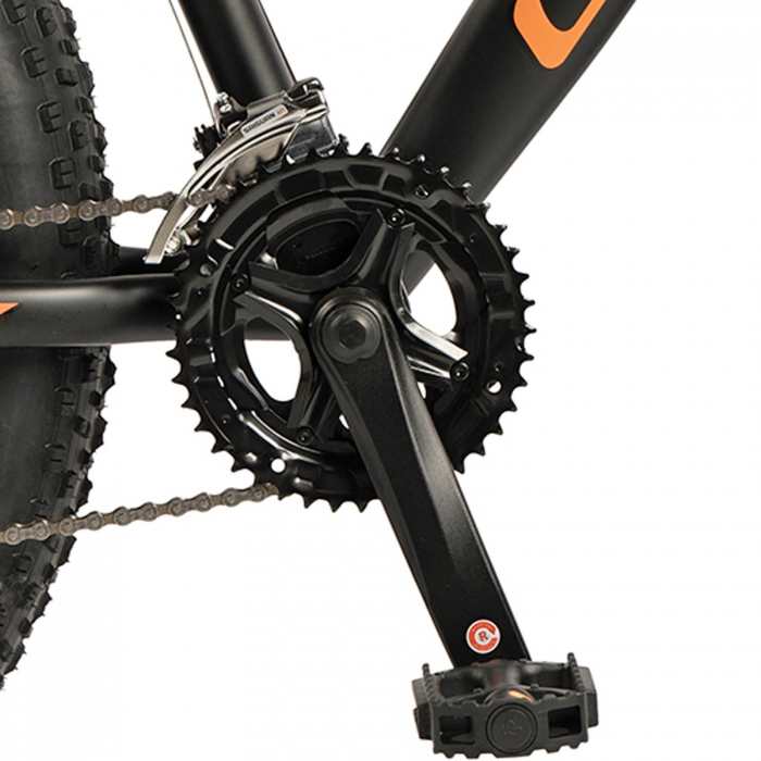 Bicicleta Fat Bike 26" CARPAT BigOne 2.6, cadru aluminiu, manete secventiale, frane disc, 16 viteze [7]