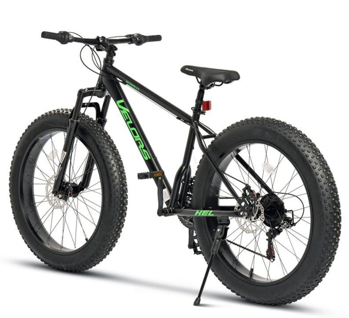 Bicicleta Fat Bike 26" VELORS Hercules, cadru otel, manete RevoShift, frane disc, 21 viteze [3]