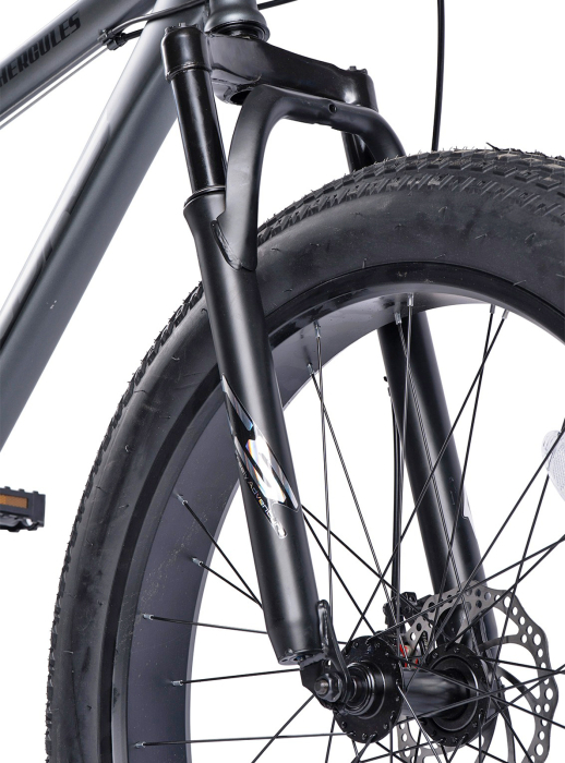 Bicicleta Fat Bike 26" VELORS Hercules, cadru otel, manete RevoShift, frane disc, 21 viteze [4]