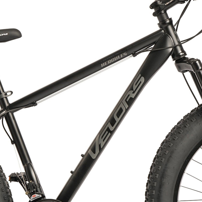 Bicicleta Fat Bike 26" VELORS Hercules, cadru otel, manete RevoShift, frane disc, 21 viteze [12]
