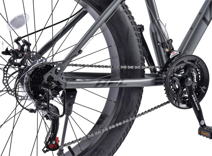 Bicicleta Fat Bike 26" VELORS Hercules, cadru otel, manete RevoShift, frane disc, 21 viteze [8]