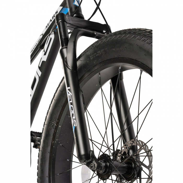 Bicicleta Fat Bike 26" VELORS Mars, cadru otel 17", manete RevoShift, frane disc, 21 viteze [4]