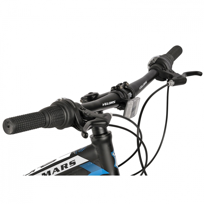 Bicicleta Fat Bike 26" VELORS Mars, cadru otel 17", manete RevoShift, frane disc, 21 viteze [6]