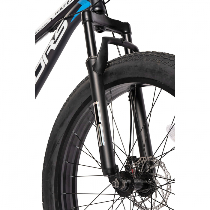 Bicicleta Fat Bike 26" VELORS Wolf 2.6, cadru otel, manete RevoShift, frane disc, 21 viteze [4]