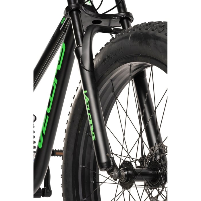 Bicicleta Fat Bike full-suspension 26" VELORS Duro 2.6, cadru otel 17", manete secventiale, frane disc, 21 viteze [4]