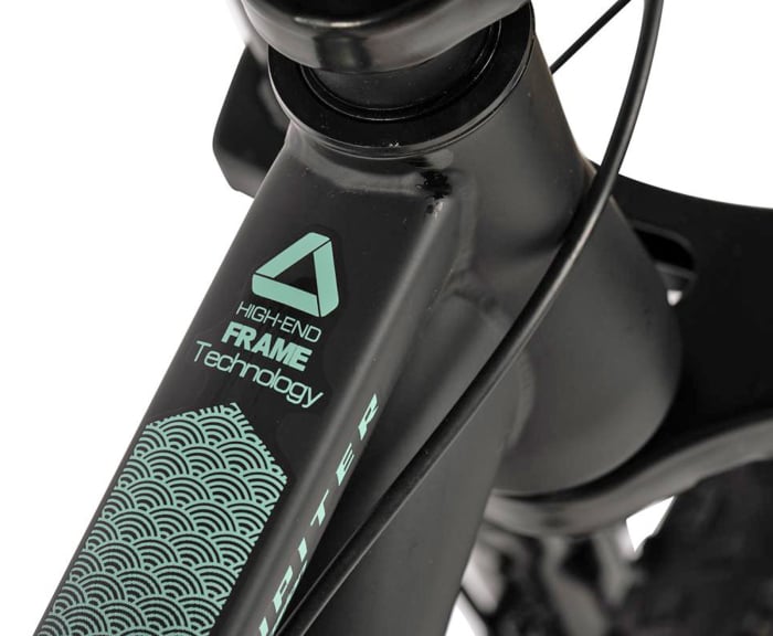 Bicicleta Fat Bike full-suspension 26" VELORS Duro 2.6, cadru otel 17", manete secventiale, frane disc, 21 viteze [14]