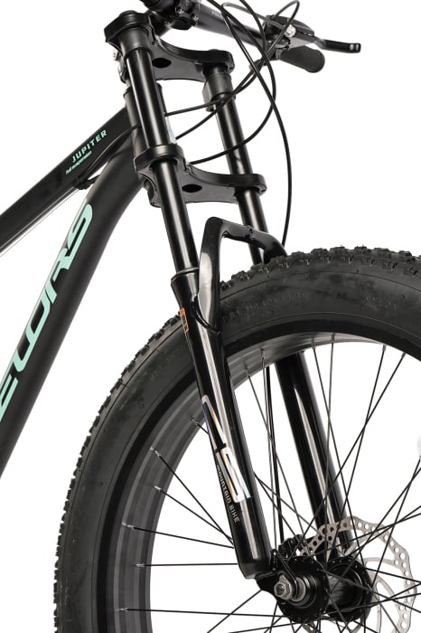 Bicicleta Fat Bike full-suspension 26" VELORS Duro 2.6, cadru otel 17", manete secventiale, frane disc, 21 viteze [4]