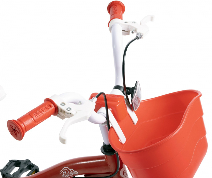 Bicicleta copii 12" RICH BABY R1208A rosu, varsta 2-4 ani [4]