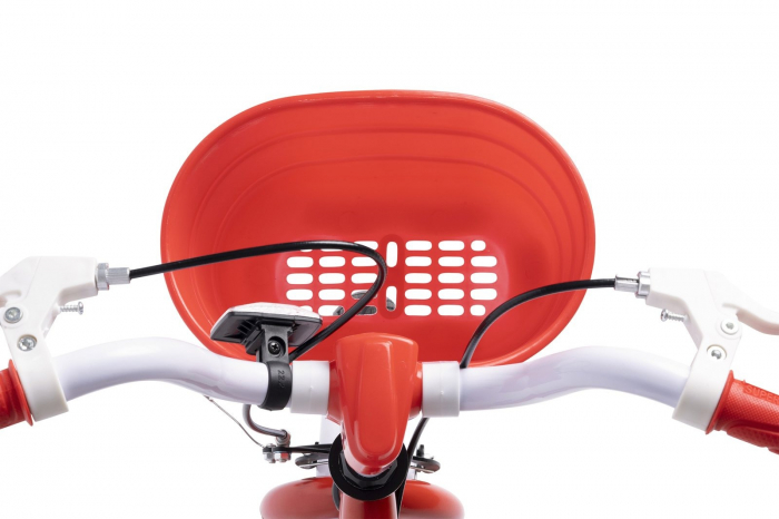 Bicicleta copii 12" RICH BABY R1208A rosu, varsta 2-4 ani [8]