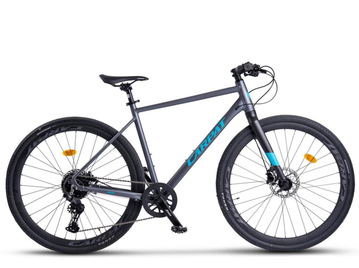 Bicicleta gravel 28" CARPAT Adv, cadru aluminiu, manete secventiale, frane hidraulice, 10 viteze [2]