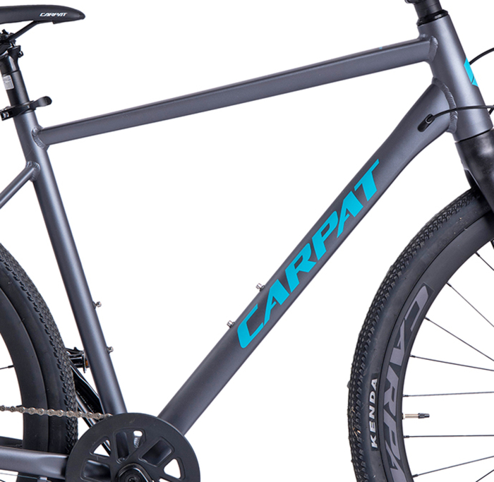 Bicicleta gravel 28" CARPAT Adv, cadru aluminiu, manete secventiale, frane hidraulice, 10 viteze [9]