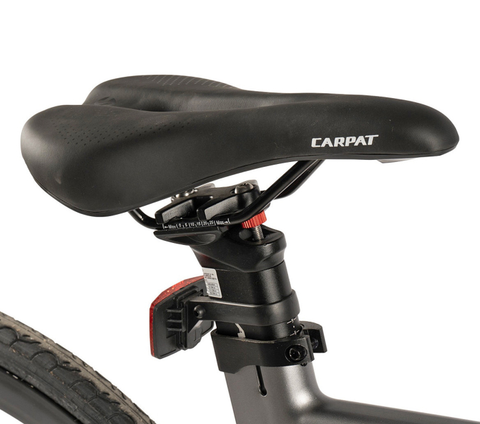 Bicicleta gravel 28" CARPAT LF-760, cadru aluminiu 17", manete secventiale, frane disc, 24 viteze [10]