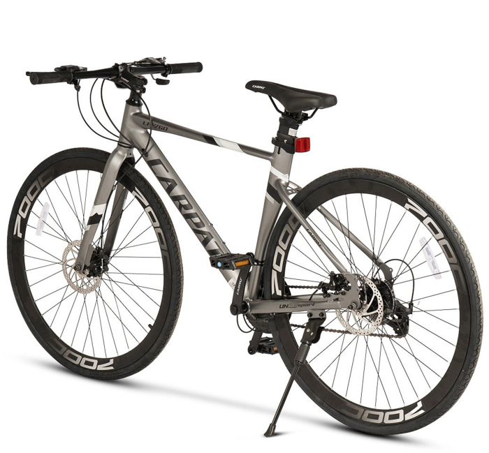 Bicicleta gravel 28" CARPAT LF-760, cadru aluminiu 17", manete secventiale, frane disc, 24 viteze [3]