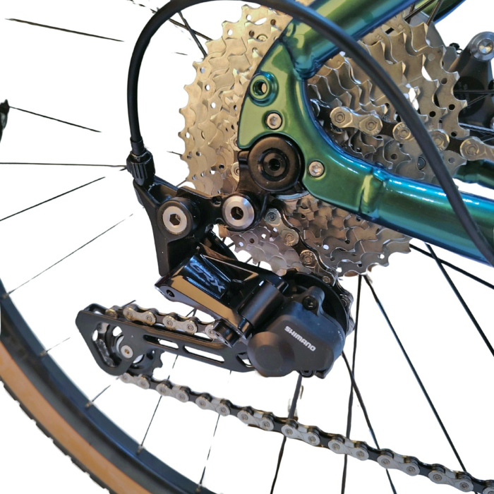 Bicicleta gravel 28" DEVRON 1.0, cadru aluminiu, manete ergopower, frane hidraulice, 20 viteze [6]