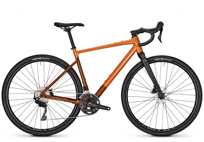 Bicicleta gravel 28" FOCUS Atlas 6.7 Rustorange , cadru aluminiu, manete ergopower, frane hidraulice, 20 viteze, portocaliu [2]