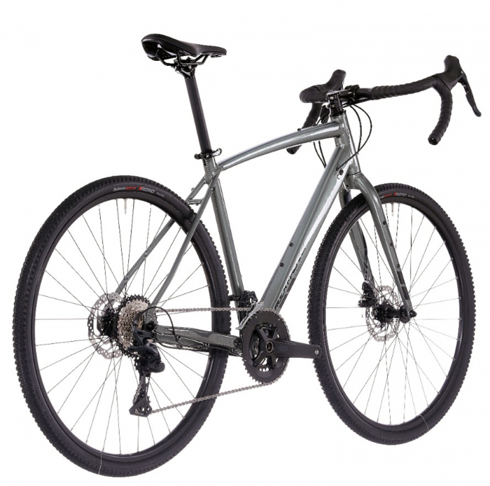 Bicicleta gravel 28" ROCK MACHINE Lukk 40, cadru aluminiu, manete ergopower, frane disc, 20 viteze, gloss granite green [3]