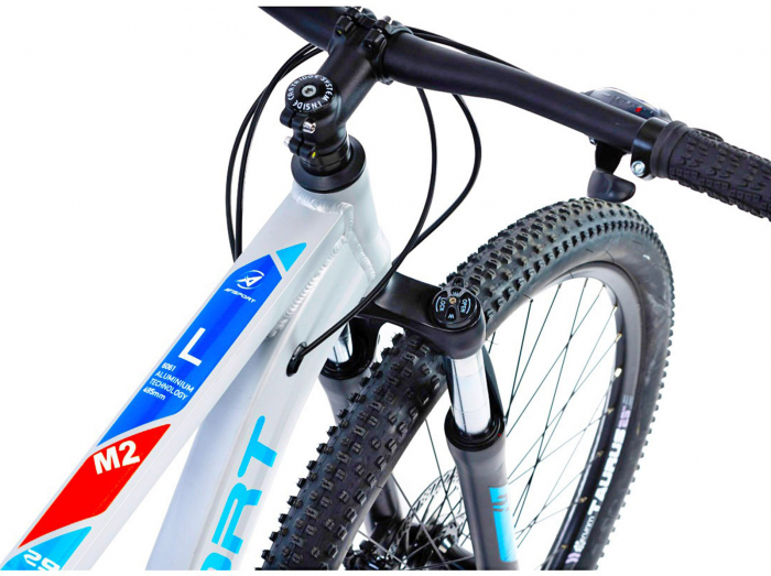 Bicicleta MTB-HT 27.5" AFISPORT M2, cadru aluminiu, manete secventiale, frane disc, 21 viteze [5]