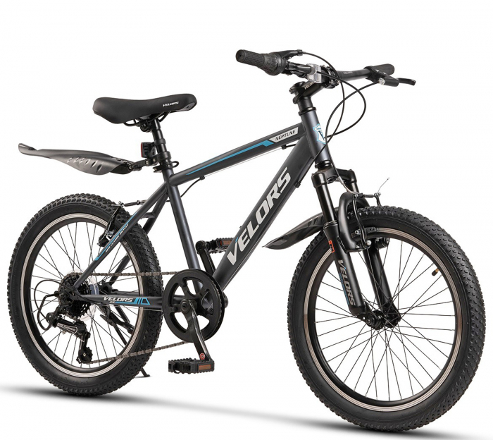 Bicicleta copii MTB-HT 20" VELORS Neptune 2.0, cadru otel, manete RevoShift, frane V-Brake, 7 viteze, varsta 7-10 ani [2]