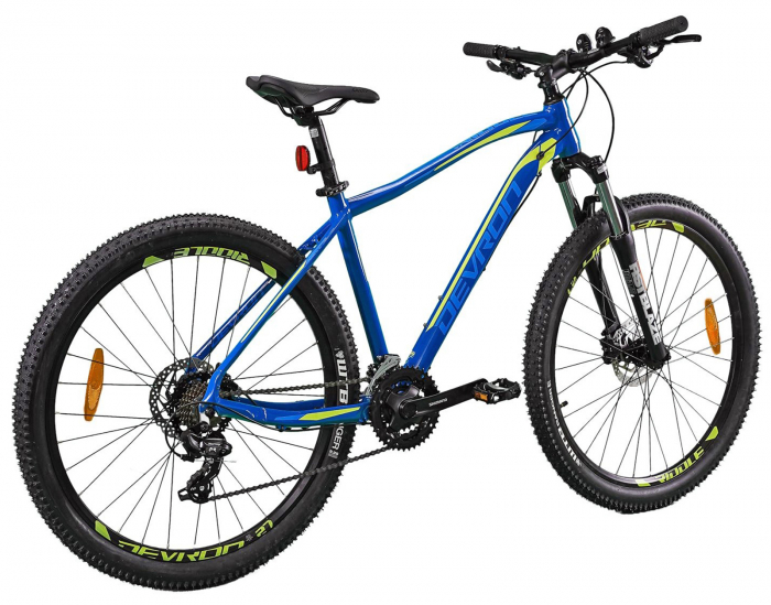 Bicicleta MTB-HT 27.5" DEVRON RIddle RM0.7, cadru aluminiu 19.5", manete secventiale, frane hidraulice, 21 viteze, albastru [3]