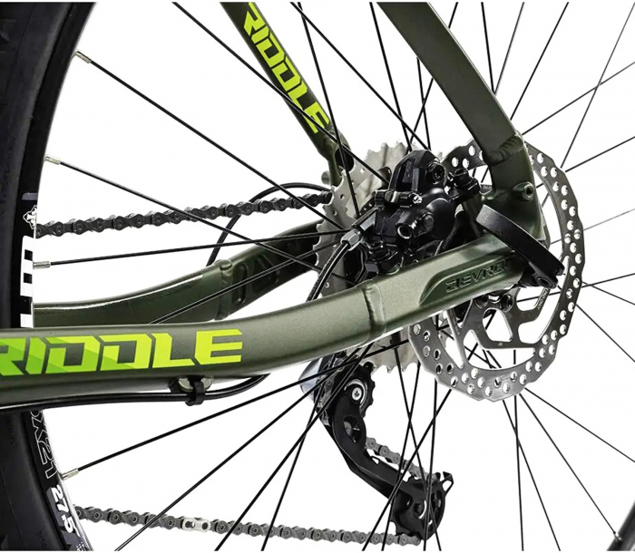 Bicicleta MTB-HT 29" DEVRON Riddle RM2.9, cadru aluminiu 18", manete secventiale, frane hidraulice, 18 viteze, albastru/alb [6]