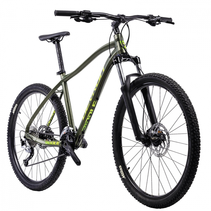 Bicicleta MTB-HT 29" DEVRON Riddle RM3.9, cadru aluminiu 18", manete secventiale, frane hidraulice, 18 viteze, verde [2]