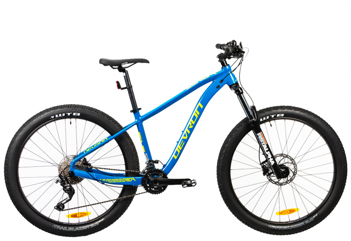 Bicicleta MTB-HT 27.5" DEVRON Zerga M1.7, cadru aluminiu 20.5", manete secventiale, frane hidraulice, 20 viteze, albastru [2]