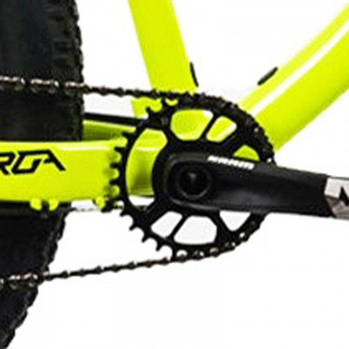 Bicicleta MTB-HT 27.5" DEVRON Zerga M2.7, cadru aluminiu 16", manete secventiale, frane hidraulice, 11 viteze, verde fluo [5]
