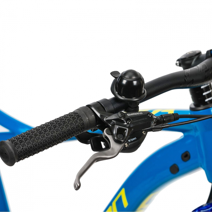 Bicicleta MTB-HT 27.5" DEVRON Zerga M2.7, cadru aluminiu 18", manete secventiale, frane hidraulice, 11 viteze, albastru [6]