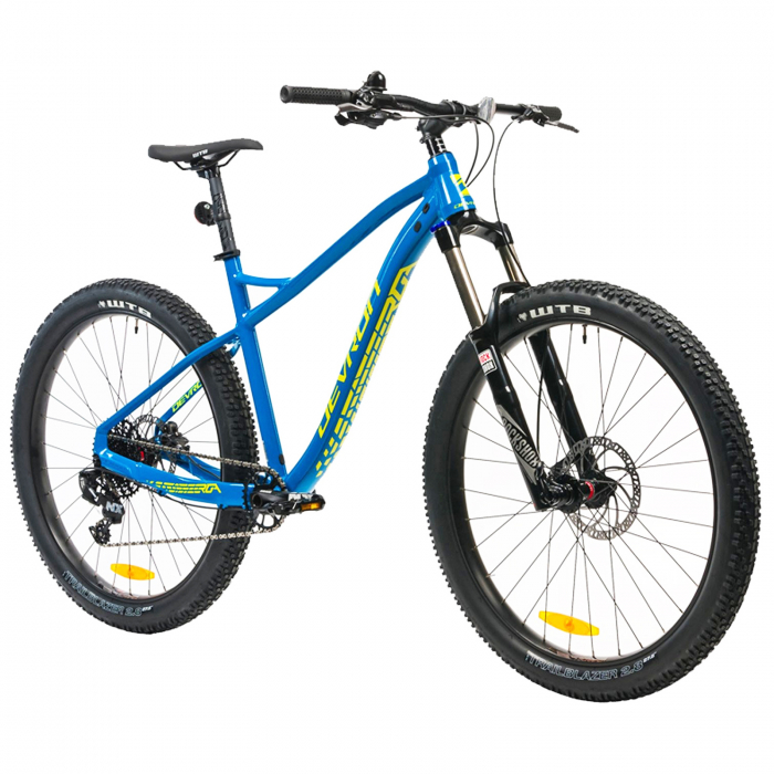 Bicicleta MTB-HT 27.5" DEVRON Zerga M2.7, cadru aluminiu 19", manete secventiale, frane hidraulice, 11 viteze, albastru [2]