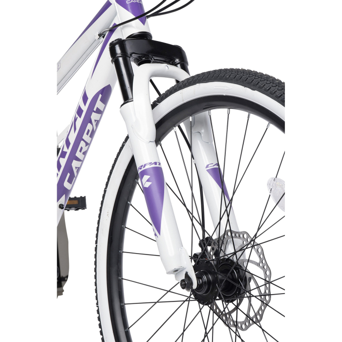 Bicicleta MTB-FS 24" CARPAT X6, cadru otel 15", manete secventiale, frane disc, 21 viteze [4]