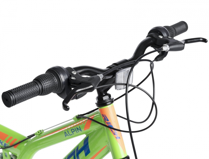 Bicicleta MTB-FS 24" RICH Alpin 2.4, cadru otel 16.5", frane V-Brake, 18 viteze [5]