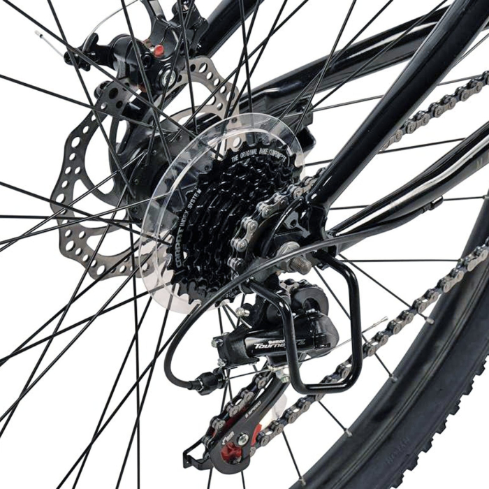 Bicicleta MTB-FS 24" VELORS Trail 2.4, cadru otel 16", manete secventiale, frane disc, 21 viteze [8]