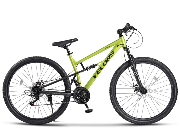 Bicicleta MTB-FS 24" VELORS Trail 2.4, cadru otel 16", manete secventiale, frane disc, 21 viteze [2]