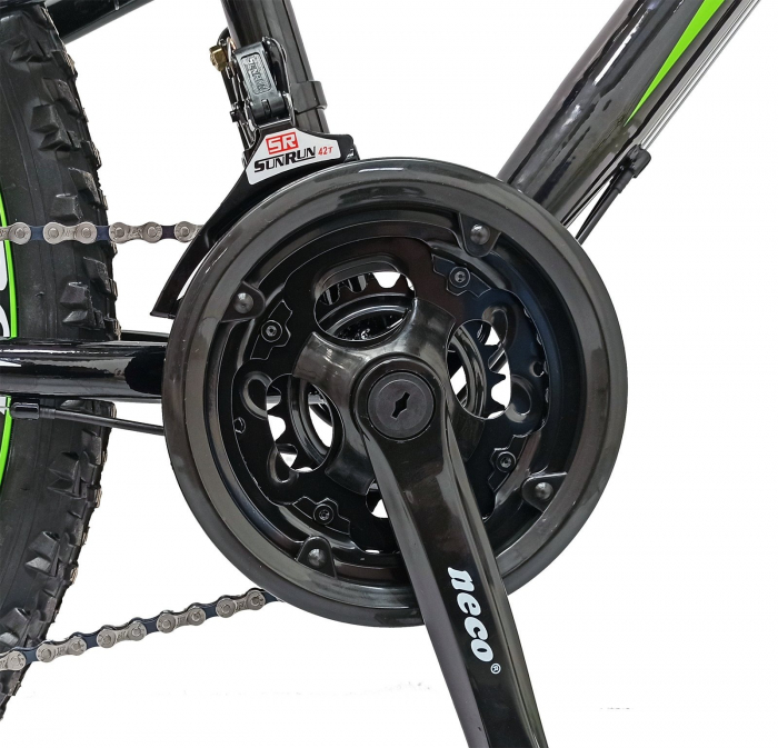 Bicicleta MTB-FS 26" ADVENTURE GTX, cadru otel 15", manete secventiale, frane disc, 21 viteze [8]