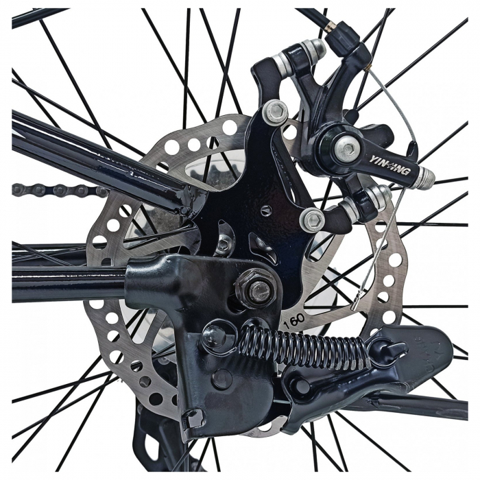 Bicicleta MTB-FS 26" ADVENTURE GTX, cadru otel 15", manete secventiale, frane disc, 21 viteze [4]