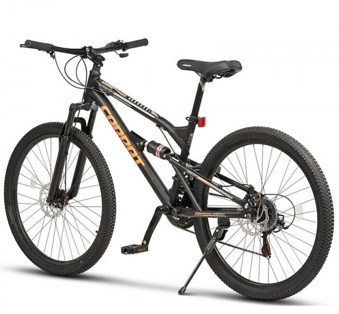 Bicicleta MTB-FS 26" CARPAT CityCross, cadru otel 17.5", frane disc, manete secventiale, 21 viteze [3]