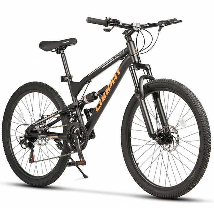 Bicicleta MTB-FS 26" CARPAT CityCross, cadru otel 17.5", frane disc, manete secventiale, 21 viteze [1]