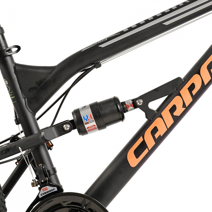 Bicicleta MTB-FS 26" CARPAT CityCross, cadru otel 17.5", frane disc, manete secventiale, 21 viteze [10]