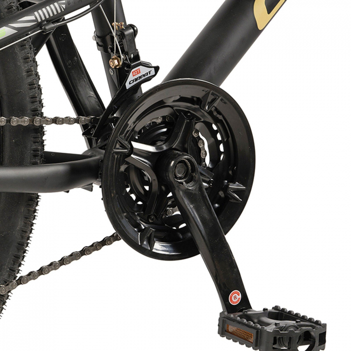 Bicicleta MTB-FS 26" CARPAT CityCross, cadru otel 17.5", frane disc, manete secventiale, 21 viteze [8]