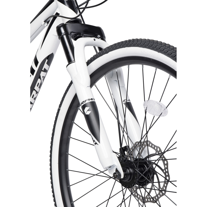 Bicicleta MTB-FS 26" CARPAT X6, cadru otel 16.5", manete secventiale, frane disc, 21 viteze [4]
