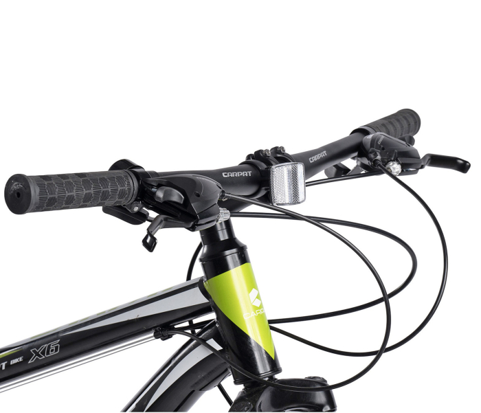 Bicicleta MTB-FS 26" CARPAT X6, cadru otel 16.5", manete secventiale, frane disc, 21 viteze [6]