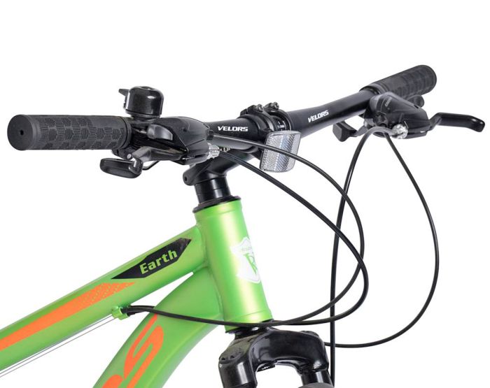 Bicicleta MTB-FS 26" VELORS Earth, cadru otel 17", manete secventiale, frane disc, 21 viteze [5]
