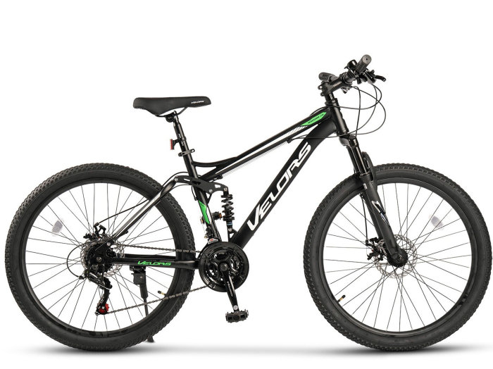 Bicicleta MTB-FS 26" VELORS Matador 2.6, cadru otel 17", manete secventiale, frane disc, 21 viteze [2]