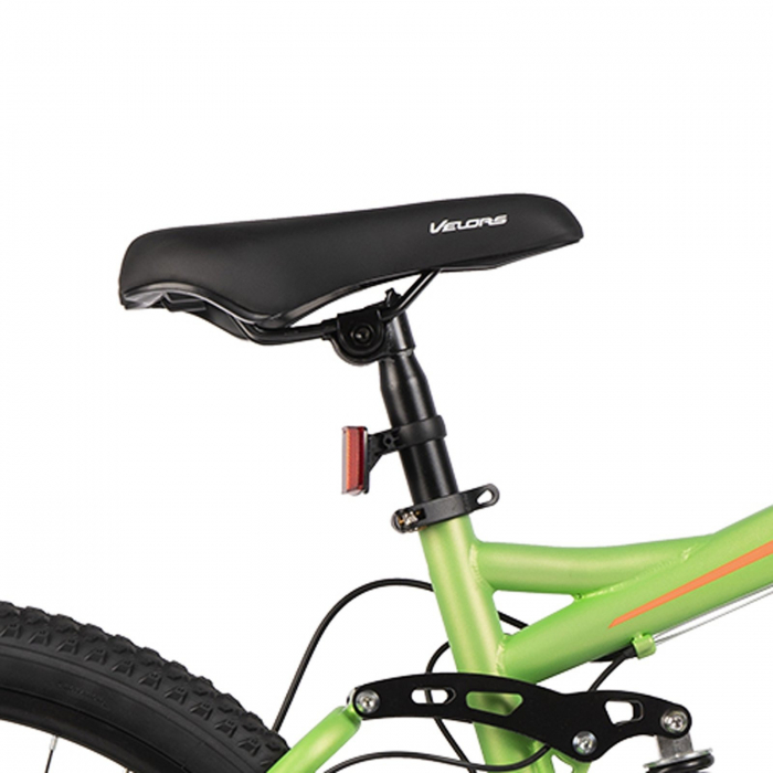Bicicleta MTB-FS 26" VELORS Matador 2.6, cadru otel 17", manete secventiale, frane disc, 21 viteze, albastru/verde [12]