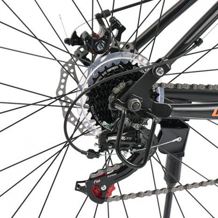 Bicicleta MTB-FS 26" VELORS Matador 2.6, cadru otel 17", manete secventiale, frane disc, 21 viteze, albastru/verde [9]