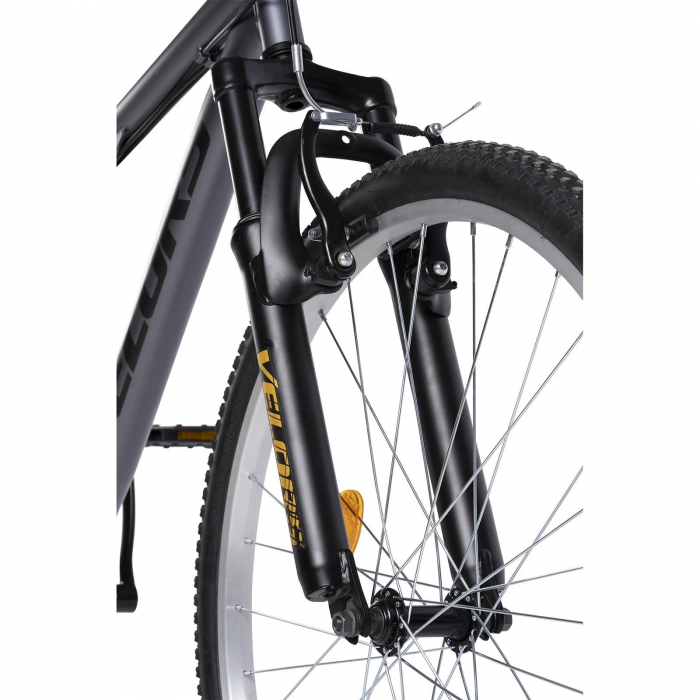 Bicicleta MTB-FS 26" VELORS Thunder 2.6, cadru otel 17", manete index, frane V-Brake, 21 viteze [4]