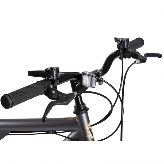 Bicicleta MTB-FS 26" VELORS Thunder 2.6, cadru otel 17", manete index, frane V-Brake, 21 viteze [5]