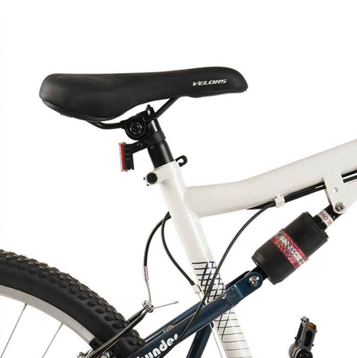 Bicicleta MTB-FS 26" VELORS Thunder 2.6, cadru otel 17", manete index, frane V-Brake, 21 viteze [10]