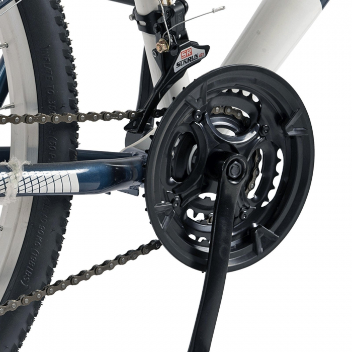 Bicicleta MTB-FS 26" VELORS Thunder 2.6, cadru otel 17", manete index, frane V-Brake, 21 viteze [6]