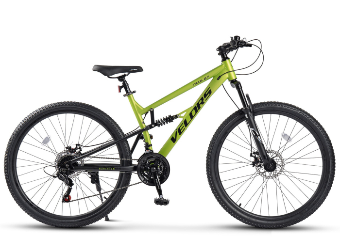 Bicicleta MTB-FS 26" VELORS Trail 2.6, cadru otel 17", manete secventiale, frane disc, 21 viteze [2]